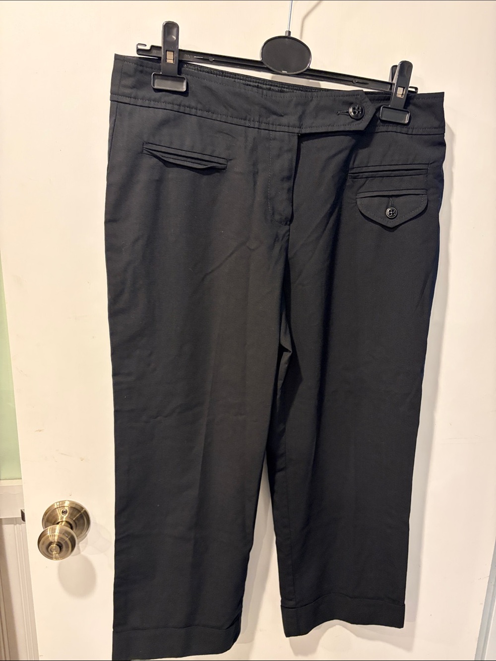 Trina Turk size 8 Black Men's Dress Pants - Tailored Straight Leg